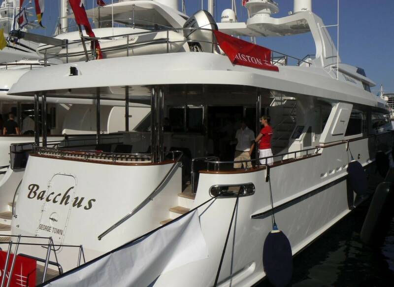Yacht BACCHUS, Sovereign Yachts (NZ) CHARTERWORLD Luxury Superyacht